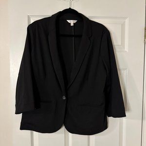 Black Lauren Conrad Ponte Blazer